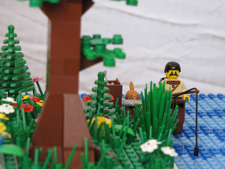 LEGO Lighthouse Fisherman