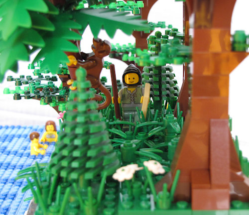 LEGO Lighthouse Hiking